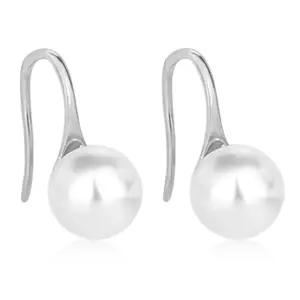 Peora Pearl Studded Silver Plated Drop Earrings Fashion Stylish Jewellry Gift For Girls & Women (PX8E127)