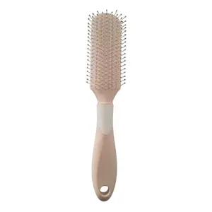 Paddle flat Brush with Strong & Flexible Nylon Bristles having Anti-static Ball Tips, For Grooming, Straightening, Detangling Hair, Ideal for Men & Women