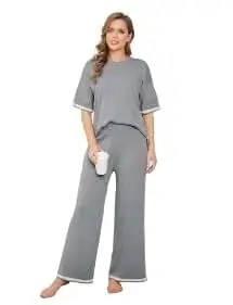 Women’s Top and Bottom Co-Ord Set | 2 Piece Matching Outfit for Women