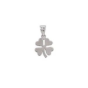 Taarose by Osasbazaar 925 Sterling Silver Clover Pendant and Chain Set for Kids - 92.5% Pure BIS Hallmarked