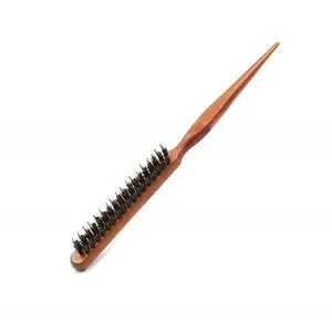BANIRA Back Combing Teaser Hair Brush Wood Slim Line Comb For Women