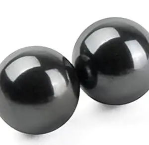 Techmahoday® Natural magnetic Crystal Bracelet (Black pack of 20balls)