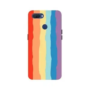 raja Mobile sOppo A11 Back Cover | Color: Rainbow 3D Printed | Material: Plastic