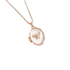 SALTY Keepsake Openable Stylish Necklace Pendant | Adjustable Neck Chain | Women's Jewelry Accessories | Anniversary, Engagement, Birthday & Everyday Wear Gift