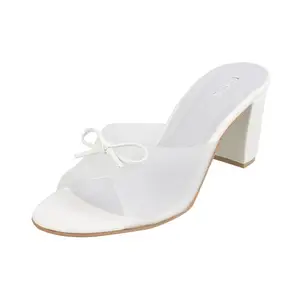 Mochi Women Block Heel Fashion Sandal UK/7 EU/40 (40-217)