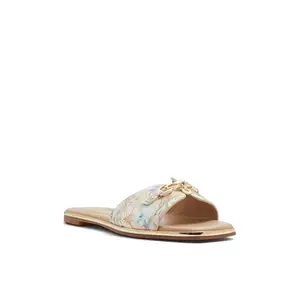 Aldo ALAMASSIA-IN920 Ladies BEIGE OVERFLOW Flat Sandals