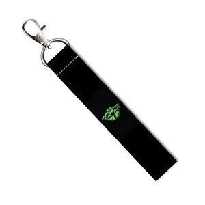 ISEE 360® Green Hero Lanyard Tag with Swivel Lobster for Gift Luggage Bags Backpack Laptop Bags L X H 5 X 0.8 INCH