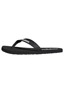 adidas womens EEZAY FLIP FLOP FTWWHT/CBLACK/CBLACK Flip-Flop - 9 UK (B23738)