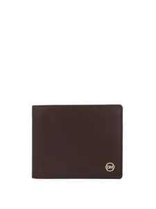Da Milano Genuine Leather Brown Bifold Men Wallet with Multicard Slot