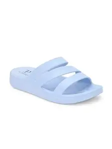 EL PASO Women Sky Blue Comfortable Eva Casual Slip On Flip Flops EPWAP7560SkyBlue_6