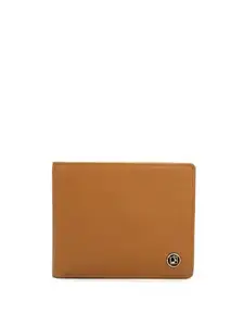 Da Milano RFID Protected Leather Wallet for Men with Card Slot - Brown
