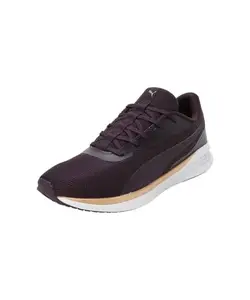 Puma Womens Night Runner V3 WNS Midnight Plum-Gold Running Shoe - 4 UK (31119419)