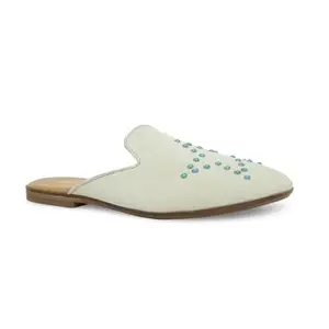 Tao Paris - Mule for Women - Flats - Off White