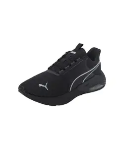 Puma Unisex-Adult X-Cell Nova FS Ultra Black-Electric Lime-Cool Mid Gray Running Shoe - 9 UK (30976901)