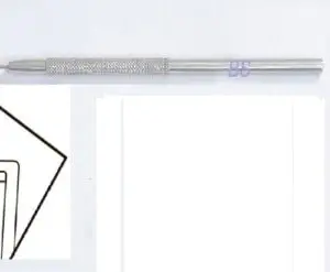 Phaco Chopper Handle Blunt Tip 45 Angled