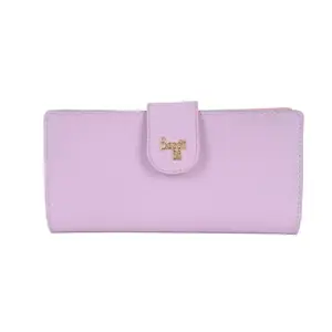 Baggit Women's Pink Large Size 2 Fold Wallet