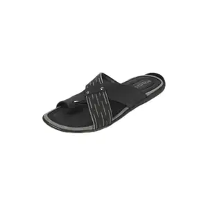 Mochi Men's Black Open Casual Slippers UK/6 EU/40(16-1184)