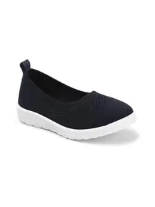 Carlton London Sports Women's Slip On Ballerinas Colour-Navy Blue, Size-UK 3