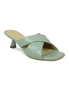 Inc.5 Inc5 Womens Shoes Stiletto Sandals 101099GREEN
