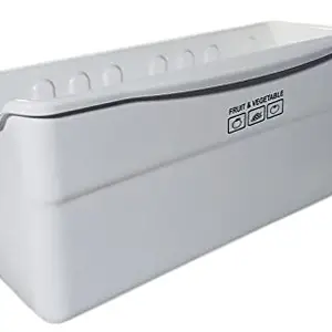SHRITHU Vegetable Box For Fridge Basket Compatible with LG Refrigerator Only 165 LTR Plastic Color White Pack of 1