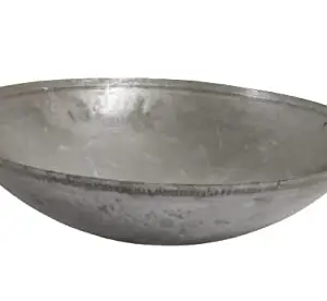 Extra Large Commercial | Chinese Kadai for Noodles | Iron Chinese Wok with Handle | 18 Inches Big Size price in India.