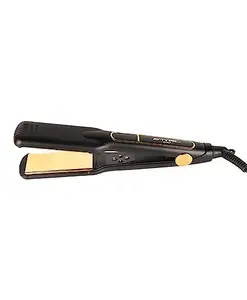 AY.TY PRO Keratin Hair Straightener Ultmimo+ (1.65") with Nano Gold Titanium 3D Floating Waterproof Plate (Black)