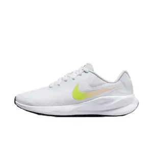 NIKE Women's W Revolution Running Shoes 7-White/Cyber-Crimson Tint-Dark RAISIN-FB2208-103-5UK