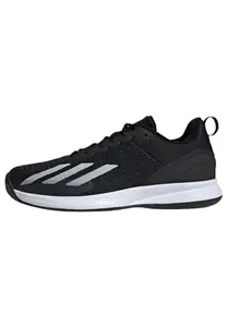 adidas Men's Courtflash Speed Tennis Shoe, Black, 6