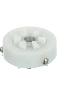 Plastic Mixer Grinder Motor Coupler for Usha - White - 6 x 6 x 4 Cms - 1 Piece