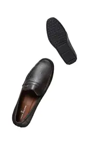 Louis Philippe Men's Brown Formal Shoes