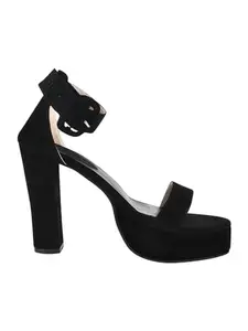 TRYME Fancy & Stylish Block Heel sandals Casual Comfortable Sole Party Heels for Girls & Women
