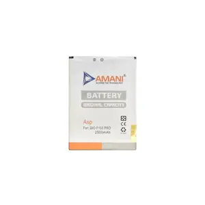 Amani Mobile Battery for Gionee F103 PRO | F103 | G024 Original Capacity (2200mAh) Durable, Eco Friendly, Fast Charging, Rechargeable Long Life, Shock Proof with 3 Months Warranty