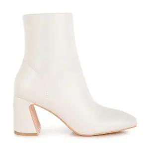 London Rag Square Toe Ankle Boots