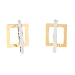 SALTY Anti Tarnish Dainty Gold Hoops Earrings Set for Women | Stylish Fashion Jewellery | Accessories for Girls | Minimal Jewelry | Ideal for Gifting