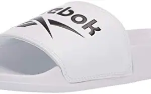 Reebok Unisex Black/Classic Teal/Orange Flare Classic Slide Classics Slides - 7 Uk (Gy1938-7)