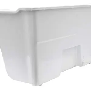 Tiksha Enterprises VEGETABLE/FRUIT/CRYSPER BOX COMPATIBLE FOR SAMSUNG SINGLE DOOR 165 TO 280 L MODEL (WHITE) ABS PLASTIC