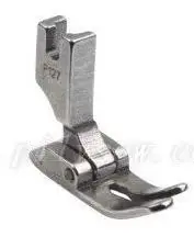 ZENITH P127 Impotted Pressure Foot for Industrial Sewing Machines Compatible Juki, Jack, Singer, Brother etc. Steel Finish