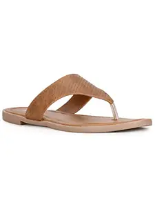 Bata Women's Slip-on Sandal - TAN (7 UK) (5713311)