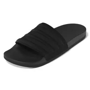 Adidas Unisex ADILETTE COMFORT CBLACK/CBLACK/CBLACK SWIM SLIDES 10 UK (ID3406)
