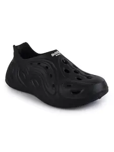 Action Slip-On Casual Clogs for Men Black