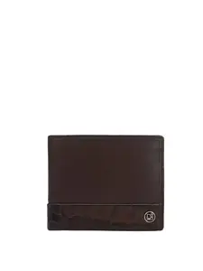 Da Milano Genuine Leather Brown Bifold Men Wallet with Multicard Slot (10577OL)