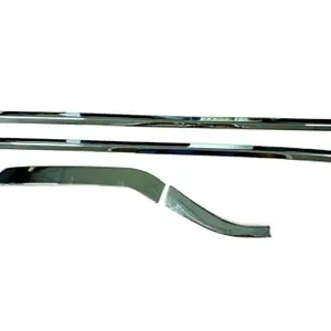 PRIOR Chrome Lower Window Frame Kit/Window Garnish for TATA Punch | Set of 8 pcs