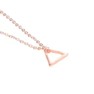Triangle Pendant Necklace | Sleek and Modern Design