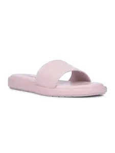 Bata Red Label 5719 Leah Flat Mule Purple Chappal/Slippers/Thongs Shoes for Women|Everyday|Running|Walking|Comfortable Fit| Size- 3