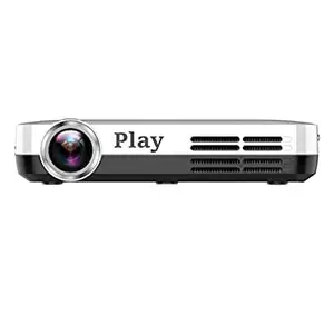 Play Play 3D 7000 Lumens PP-06 Full HD LED Android Projector with WiFi | Bluetooth | Hdmi | USB (3840 x 2160)