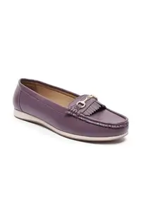 Allen Solly Women Purple Casual Loafers