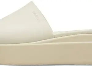 Crocs Womens Brooklyn Slide Bone, 4 UK