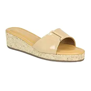Inc.5 Shoes Women Wedge 101025_P.BEIGE