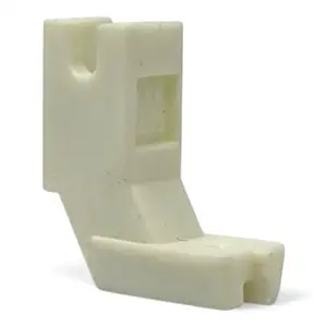 Zenith Concealed Plastic Industrial High Shank Invisible Zipper Presser Foot for Jack,Juki and Umbrella Model Industrial Sewing Machine Teflon Invisible Zipper Foot.