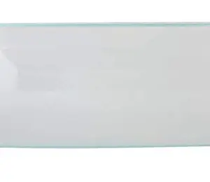 SANAVYA Generic Freezer Door with Round Shape Lock Compatible with Samsung Single Door, Transparent (38.4 x 16.8 x 1.2 CM)